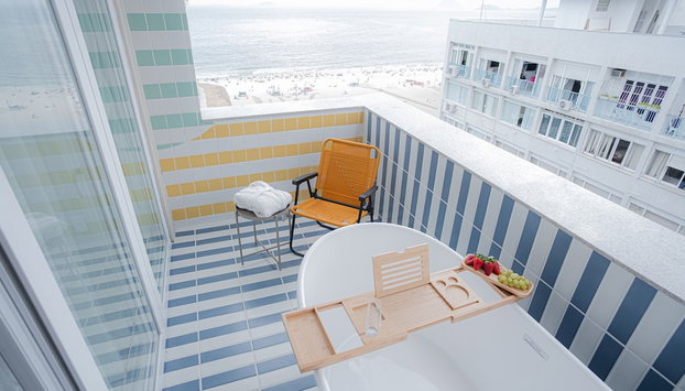 Sea View and Balcony With Bathtub PJ Standard - Foto 4, Habitación