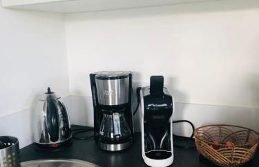 Bel Air Studios-Terrasse couverte-Jardinet-Vue Pont de Normandie-Parking privé - Foto 11