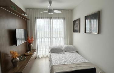 Apartamento mobiliado, com piscina e estacionamento na Barra da Tijuca - Foto 5