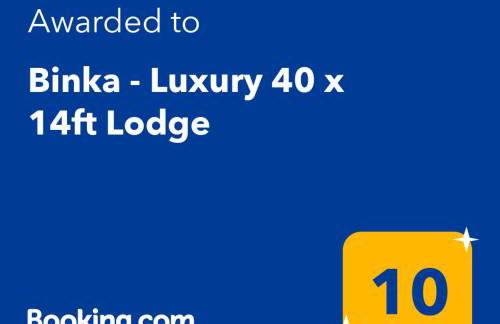 Binka - Luxury 40 x 14ft Lodge - Foto 16