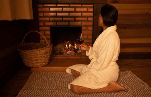 Chalé Canadense com Hidromassagem Pousada Índios Koroados - Foto 22