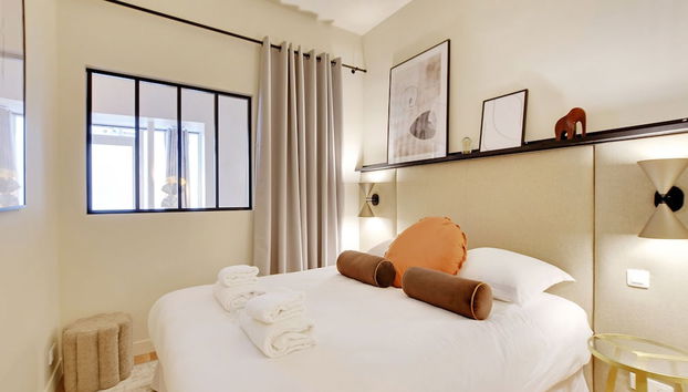 Serene Apartment - 1br/4p - Canal St-martin - Foto 5, Habitación