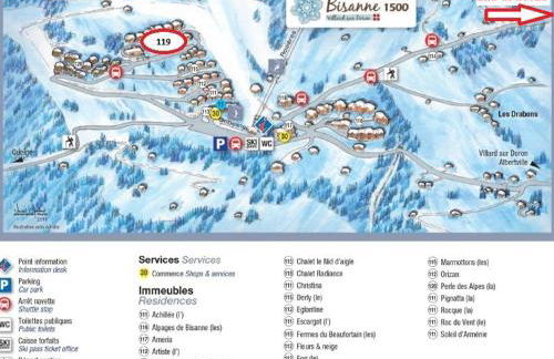 Appartement 5 pièces, 9 pers, skis aux pieds, parking, Les Saisies - FR-1-594-216 - Foto 15