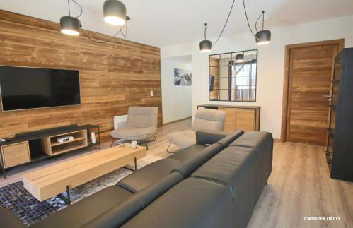 Magnifique T5 Duplex de Grand Standing 120m2 neuf classé 4 étoiles pour 8 personnes en plein centre de Saint-Lary-Soulan - Foto 2