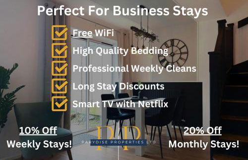 Deansgate Luxury Suite - Modern & Warm 1-Bed - Ideal For Business or Work Stays - Presented by Parydise Properties - Foto 36