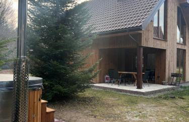 Strefa Ciszy Bieszczady domki z jacuzzi lub z banią z hydromasażem - Foto 65