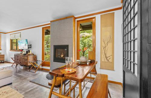 Volcano Tea House Cottage-SpaBath-HotTub-FirePlace - Foto 42