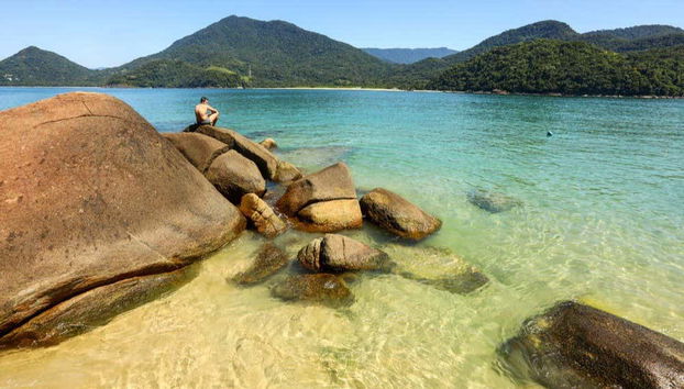 Idyllic landscapes of northern Ubatuba
