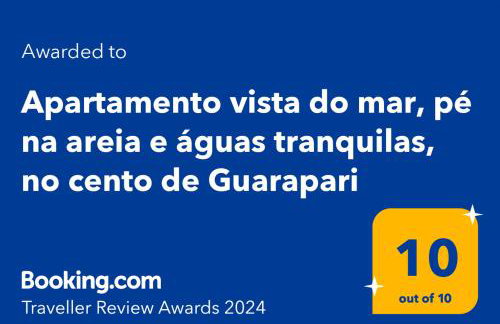 Apartamento vista do mar, pé na areia e águas tranquilas, no cento de Guarapari - Foto 31