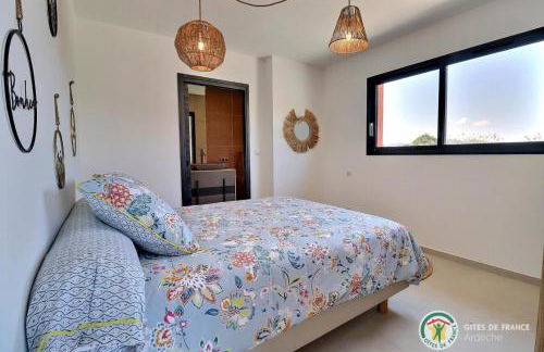 Villa la crozette 4 étoiles, climatisée avec grande piscine - Foto 8