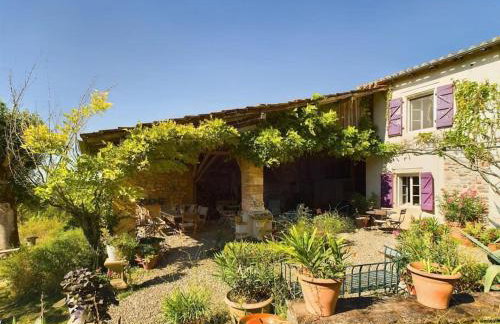 Maison Littré - Piscine chauffée - Au calme entre vignes et forêt - Foto 9