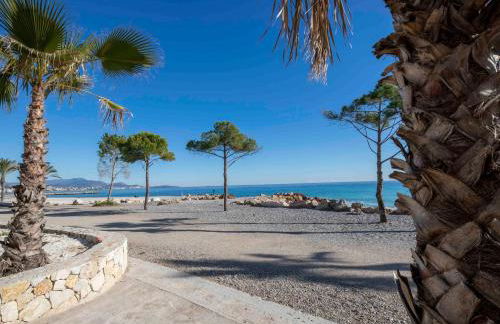 Appartement climatisé les pieds dans l'eau pour 6 personnes avec 1 suite parentale, 1 chambre double et 1 mini chambre Piscine sur le toit clim garage - Foto 23