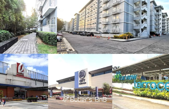 Butler's Bnb E Trees Residences Qc Phil - Foto 15