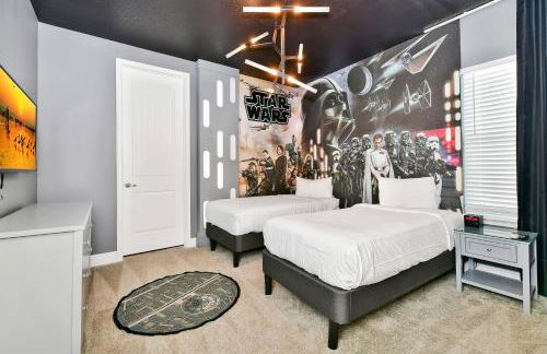 Modern Home Near Disney With Private Pool, Media, Game & Themed Rooms With Waterpark & Resort Access At Encore Resorts Reunion - 384Sf - Foto 15