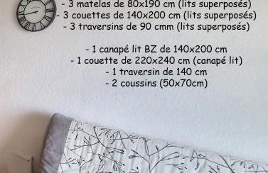 Studio 5 pers plein SUD au pied des pistes Front de neige Arette La Pierre Saint Martin GR10 - Foto 14