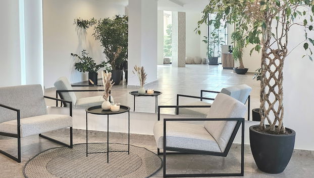 Sala de estar do lobby