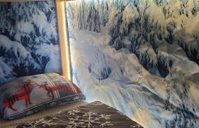 Le Flocon, Joli Cocon 4 pers avec Cheminée, LES ROUSSES, Draps inclus & Parking gratuit - Foto 2