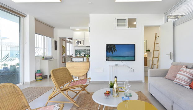 Sea-view Holiday Flat in San Augustin - Foto 5, Living Room