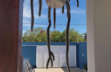 ESPAÇO PÉROLA GUANABARA, 70 Metros do Mar, 4 Suítes independentes COM AR, Área Gourmet Integrada com Piscina,Churrasqueira, 900 Metros de CASTELHANOS, ideal para FAMÍLIAS E AMIGOS - Foto 36