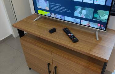 03 - ESTÚDIO com ÁREA PRIVATIVA, Máquina de lavar, Vaga de garagem, Cozinha completa, Wi-fi veloz - Foto 4