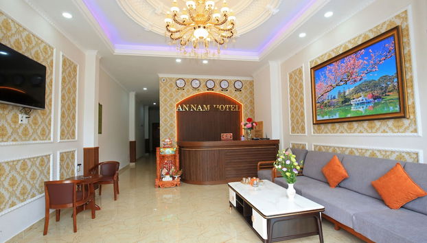 Sala de estar do lobby