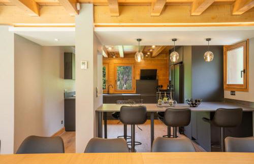 Grosse Pierre Chalet 180m2 Cheminee Jacuzzi Vue Taconnaz - Foto 30