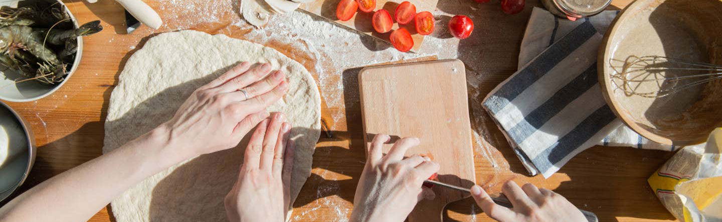 Aula de pizza e gelato italiano em Florença