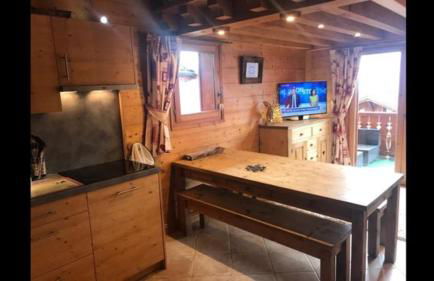 Duplex style Chalet pieds des pistes Domaine Les Saisies - 8 à 10pers - Foto 9