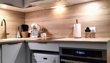 Studio cabine climatisé rez de jardin plage 150m Boucanet - Photo 4