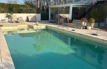 La villa du Bau Reddoun ,piscine ,jardin , jolie vue sur Callian, calme et serenite - Foto 26