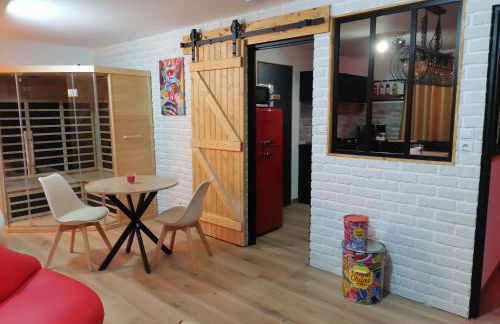 Gîtes déco pop et chaleureuse avec jacuzzi, sauna, piece coquine - Foto 30