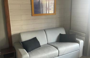 Appart 4/5 pers résidence 4* des Bergers pieds des pistes - Foto 4