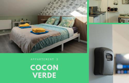 CitizenHouse Anzin - 4 Studios - 15 à 36m2 - Jardin - Terrasse - Accès autonome - WiFi - Netflix - Foto 4