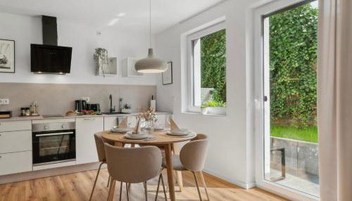 Stylisches Apartment mit Terrasse & kostenlosem Parkplatz Beste Lage in Bielefeld - Foto 2