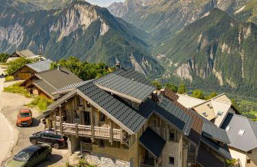 Chalet Le Perchoir, Spa, Sauna, sur les pistes - Foto 1