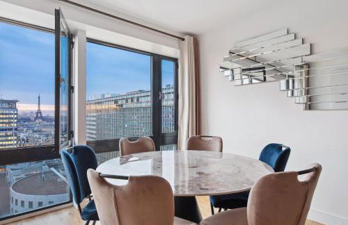 Paris luxury Apartment 75m2 with Eiffel Tower View, metro 1 min, parking - Foto 62