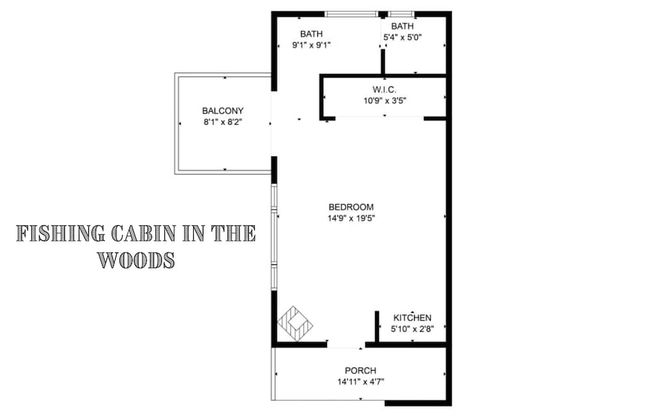 Fishing Cabin in the Woods - Photo 6