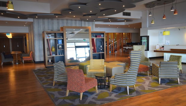 Zona de estar del vestíbulo