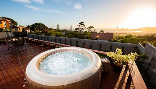 Casa exclusiva com a Melhor Vista da Praia do Porto, Jacuzzi privativa e Pet Friendly - perfeita para casais - Foto 4