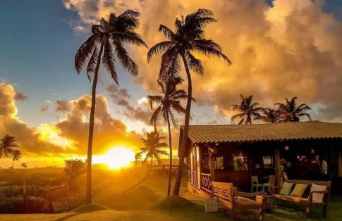 Apartamento Térreo 3 suítes Master Resort Treebies à Beira Mar Subauma Bahia - Foto 36