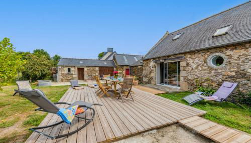 Le gîte de Saint Mathieu, longère pleine de charme au bout du monde ! jacuzzi extérieur vue sur la campagne, salle de billard - Photo 3