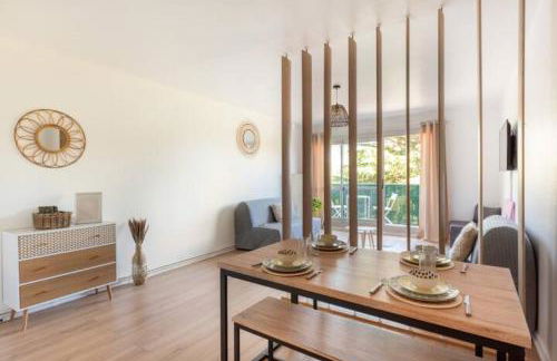 Idéal familles ou pros studio 4 pers à Talence, proche tram et Bordeaux centre - Foto 14