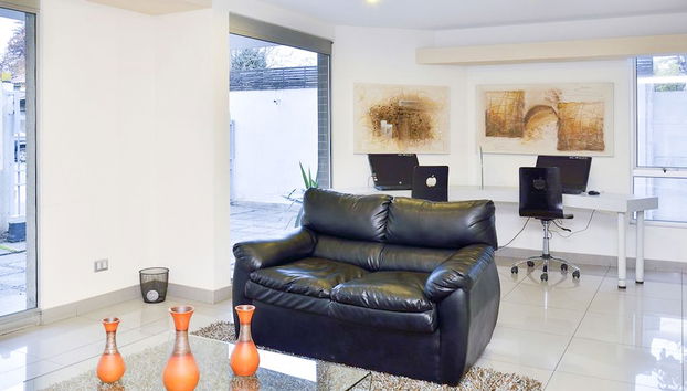 Zona de estar del vestíbulo