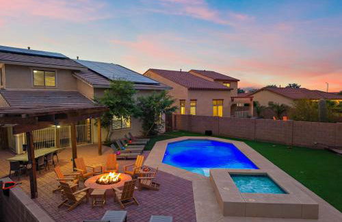 Dream And Drift Luxe Pool Spa Pool Table Firepit Paradise - Foto 31