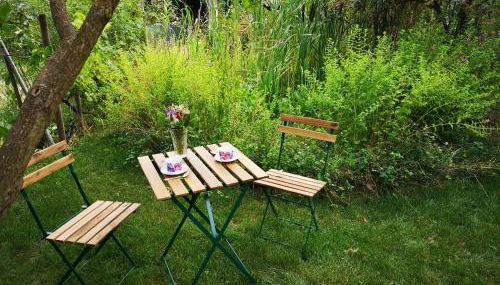 Colmar Friends and Familly guest home - ALL INCLUSIVE - COLMAR Gare - Jardin - Combles et Vous - Foto 2, Garden