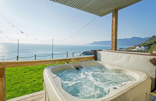 Magnificent Oceanview by OceanviewHotTubs Oceanfront! Shelter Cove, CA Tesla EV station - Foto 4