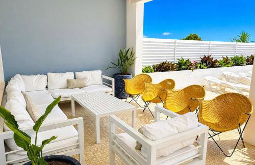 Preciosa villa con piscina, jardín y vistas al mar WIFI - Foto 68
