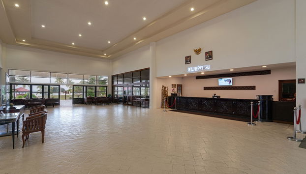 Zona de estar del vestíbulo