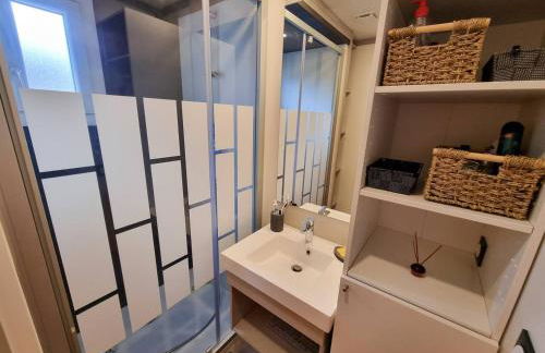 Chalet 18 tout confort pour un séjour dans domaine avec Piscine et en bordure Lac avec plage artificielle - Foto 15