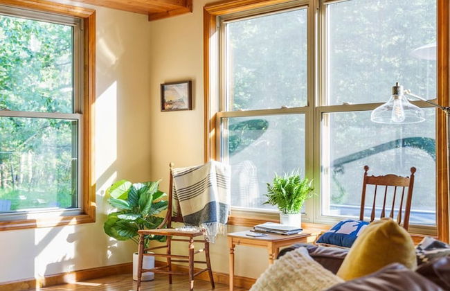 Firefly Lodge! Boardman River! Hot Tub! Woodstove! - Foto 13